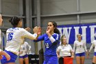 Volleyball vs MHC  Wheaton Women's Volleyball vs Mount Holyoke College. - Photo by Keith Nordstrom : Wheaton, Volleyball